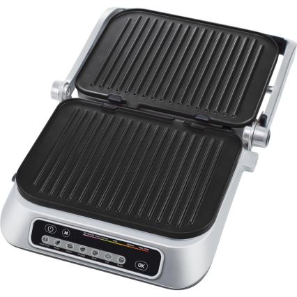 Sencor - Kontaktgrill 2100W/230V matt krom