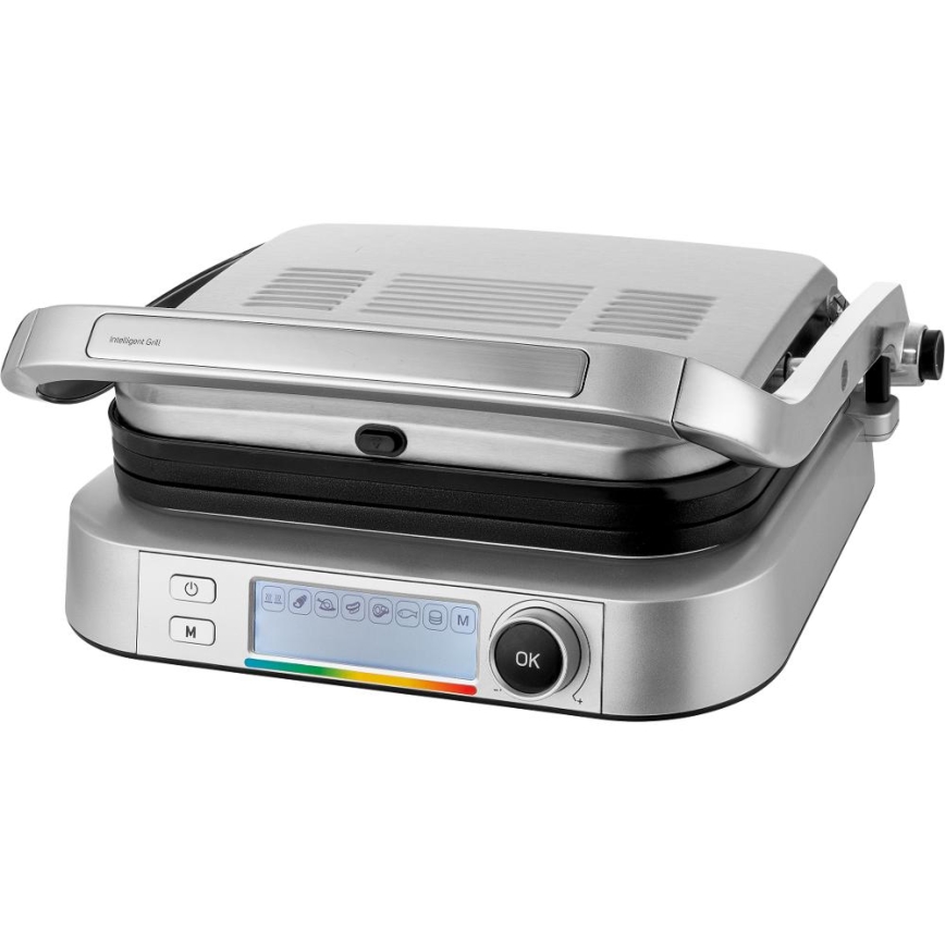 Sencor - Kontaktgrill 2100W/230V matt krom