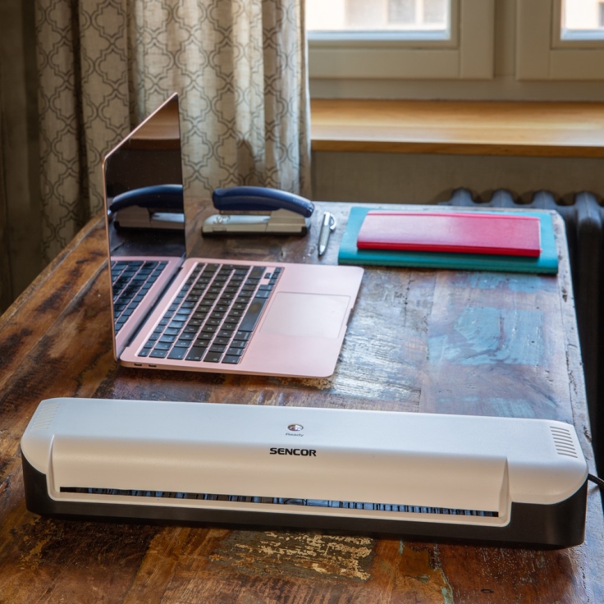 Sencor - Laminator A3 160W/230V vit /svart 