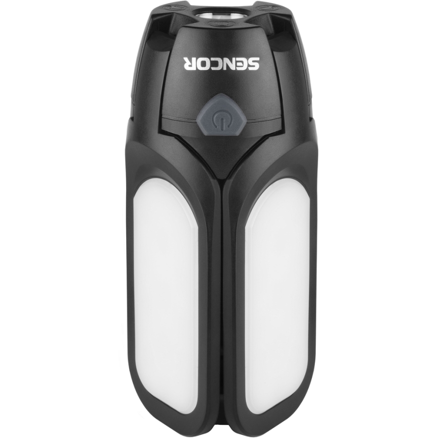 Sencor - LED Rechargeable camping flashlight med en solar panel LED/3W/1600 mAh IPX4