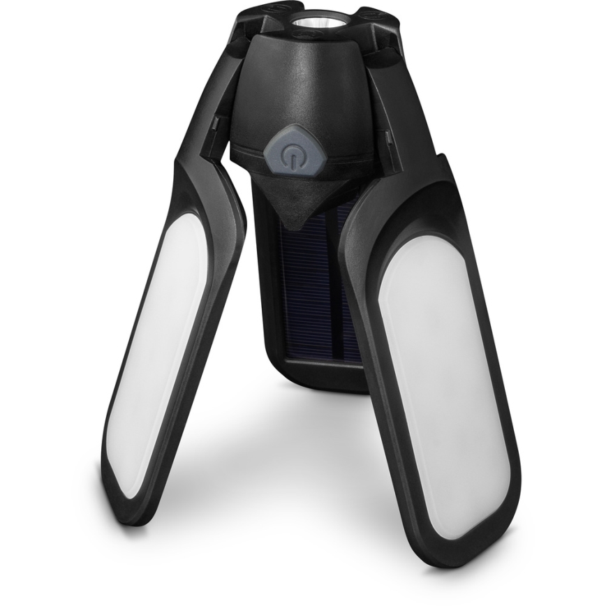 Sencor - Uppladdningsbar LED-campinglykta med solpanel LED/3W/1600 mAh IPX4