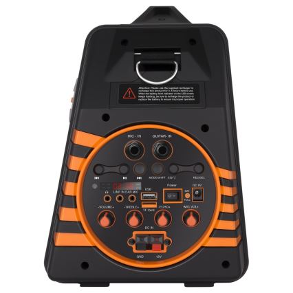Sencor - LED Trådlös barnhögtalare med mikrofon 30W 1800 mAh