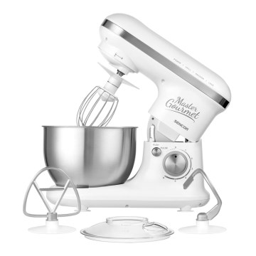 Sencor -  Matberedare med skål i rostfritt stål 600W/230V