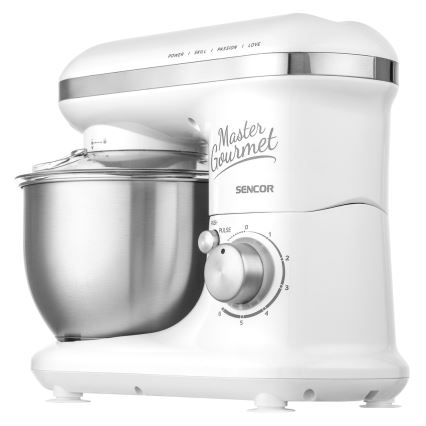 Sencor -  Matberedare med skål i rostfritt stål 600W/230V