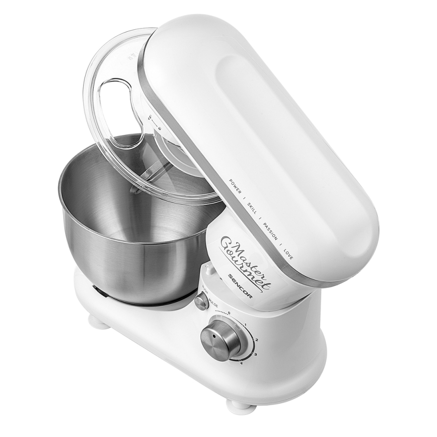 Sencor -  Matberedare med skål i rostfritt stål 600W/230V
