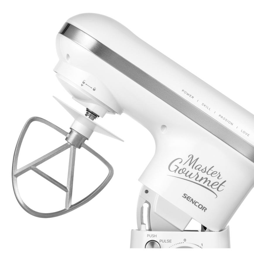 Sencor -  Matberedare med skål i rostfritt stål 600W/230V