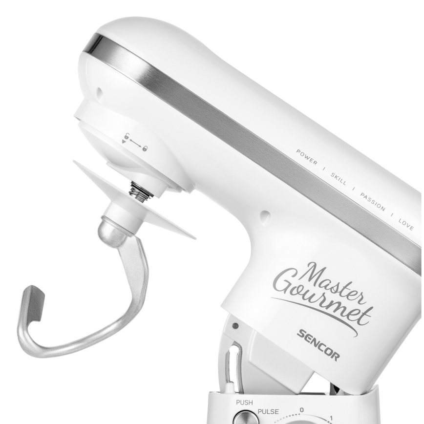 Sencor -  Matberedare med skål i rostfritt stål 600W/230V