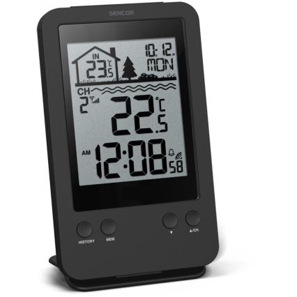 Sencor - Mätstation med trådlös flytsensor för pool 2xAA + 2xAA IPX7