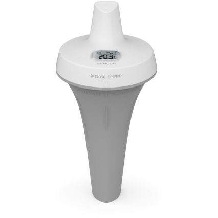 Sencor - Mätstation med trådlös flytsensor för pool 2xAA + 2xAA IPX7