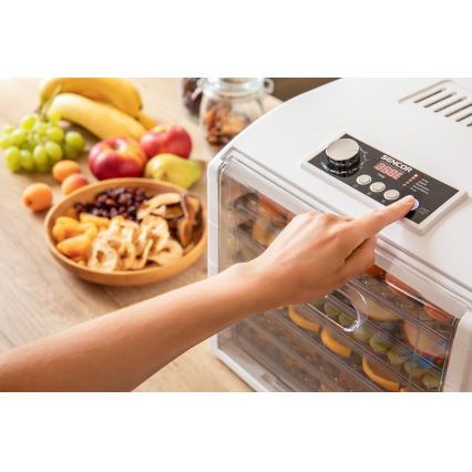 Sencor - Mattork 500W/230V vit
