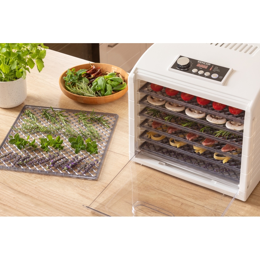 Sencor - Mattork 500W/230V vit