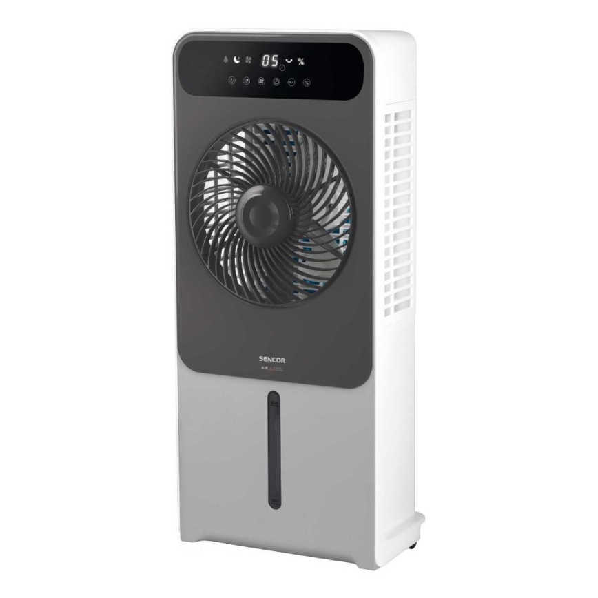 Sencor - Mobil luftkylare 28W/230V grå + fjärrkontroll