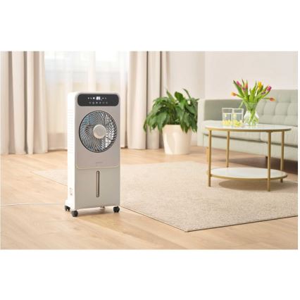 Sencor - Mobil luftkylare 28W/230V grå + fjärrkontroll