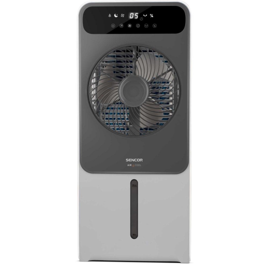 Sencor - Mobil luftkylare 28W/230V grå + fjärrkontroll