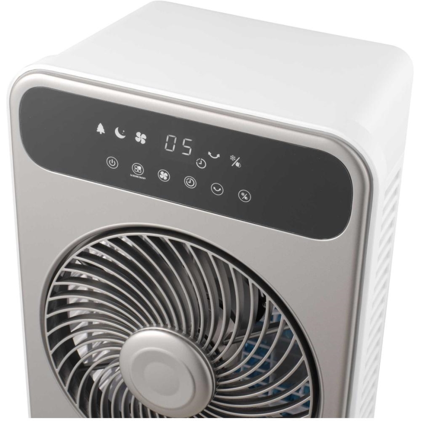 Sencor - Mobil luftkylare 28W/230V grå + fjärrkontroll