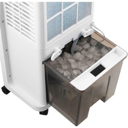 Sencor - Bärbar luftkylare 28W/230V grå + fjärrkontroll