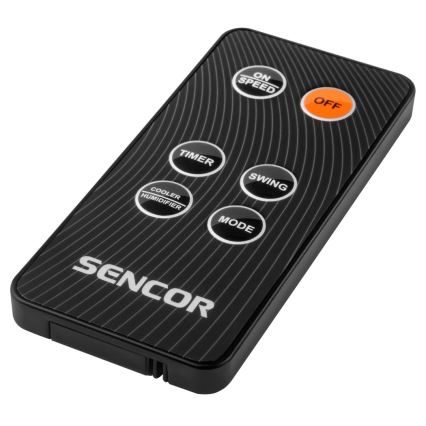 Sencor - Mobil luftkylare 3in1 110W/230V silver/svart + fjärrkontroll
