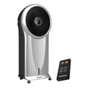 Sencor - Mobil luftkylare 3in1 110W/230V silver/svart + fjärrkontroll