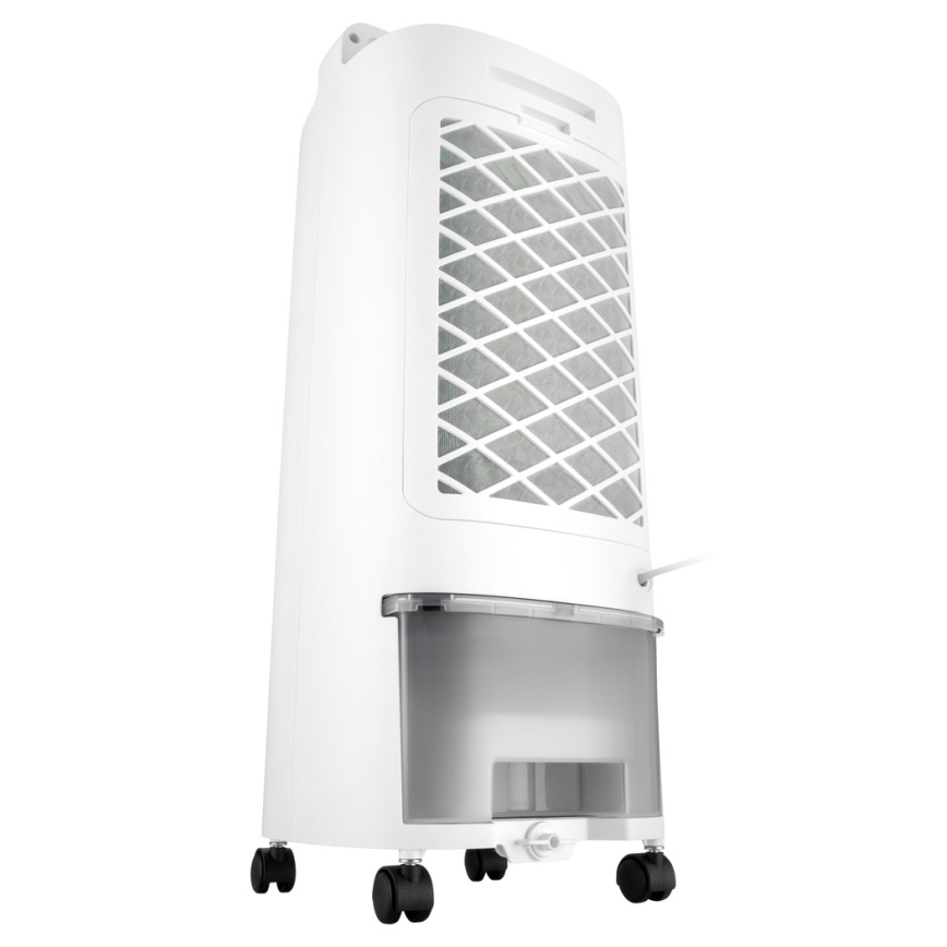 Sencor - Mobil luftkylare med LED-skärm 3i1 45W/230V vit + fjärrkontroll