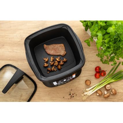 Sencor - Multifunktionell stekpanna med tillbehör 1800W/230V 18 funktioner 4,8l