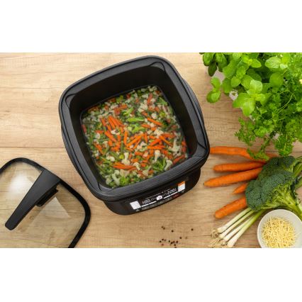 Sencor - Multifunktionell stekpanna med tillbehör 1800W/230V 18 funktioner 4,8l