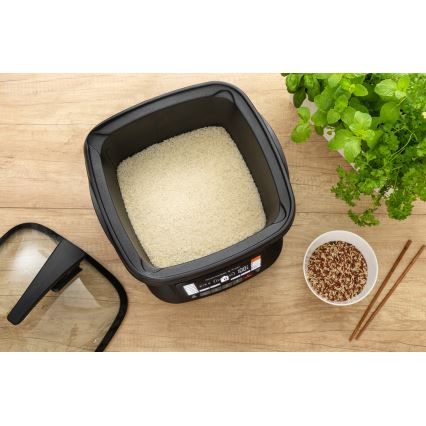 Sencor - Multifunktionell stekpanna med tillbehör 1800W/230V 18 funktioner 4,8l