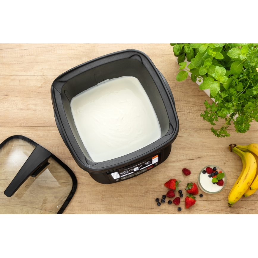 Sencor - Multifunktionell stekpanna med tillbehör 1800W/230V 18 funktioner 4,8l