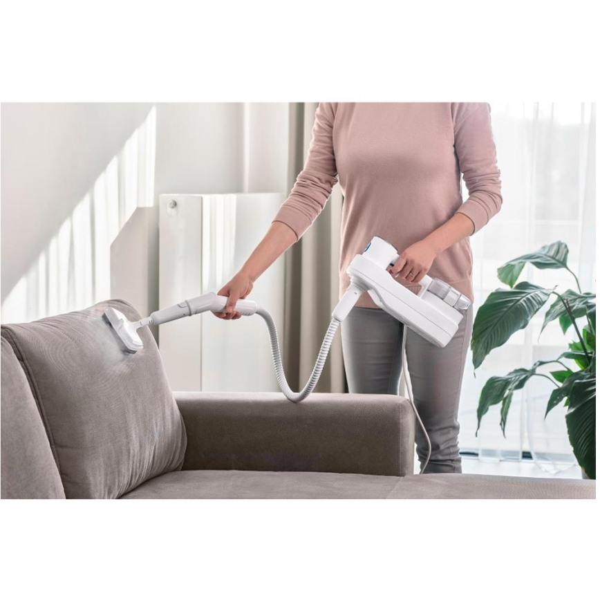 Sencor - Multifunktionell ångmopp 2-i-1 1500W/230V IPX4 vit