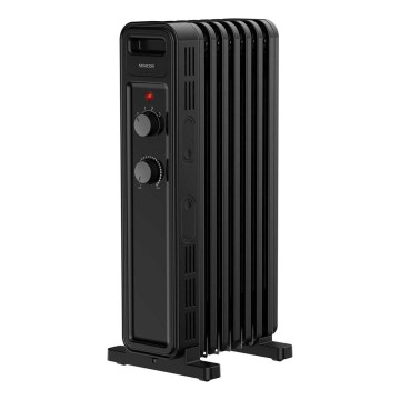 Sencor - Oljeradiator med 7 sektioner, 600/900/1500 W, 230 V, svart