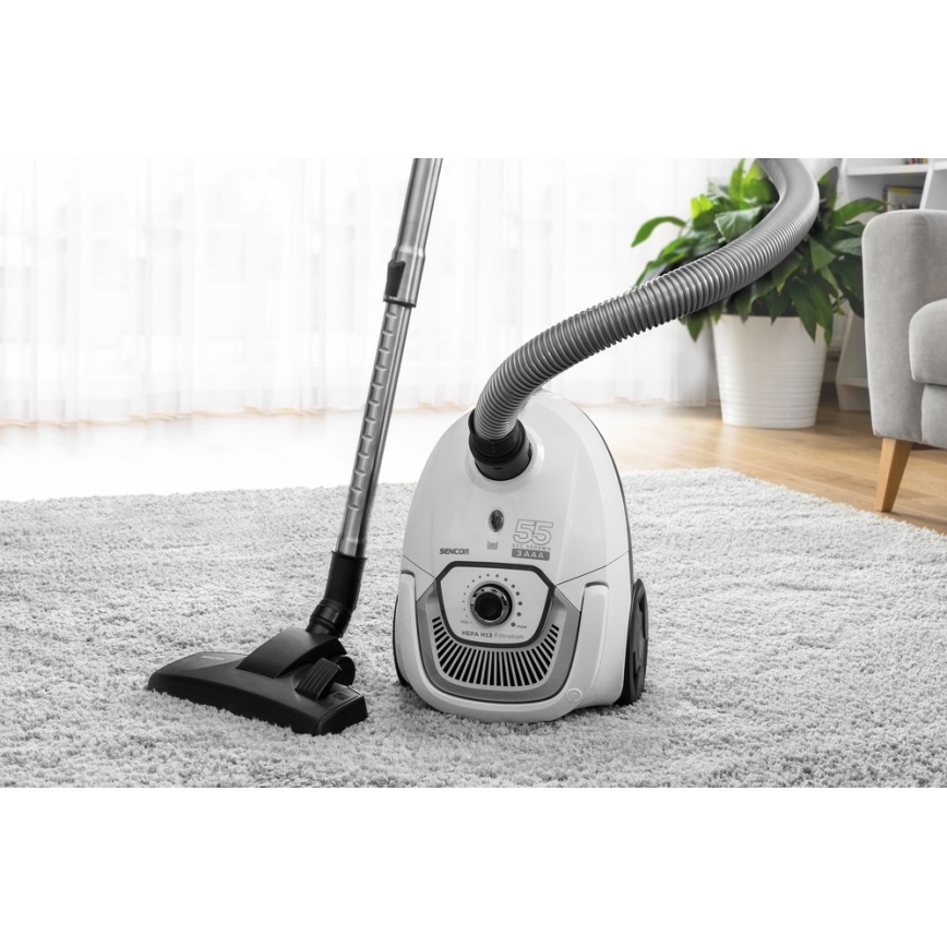 Sencor - Påsdammsugare 2 l 700W/230V vit