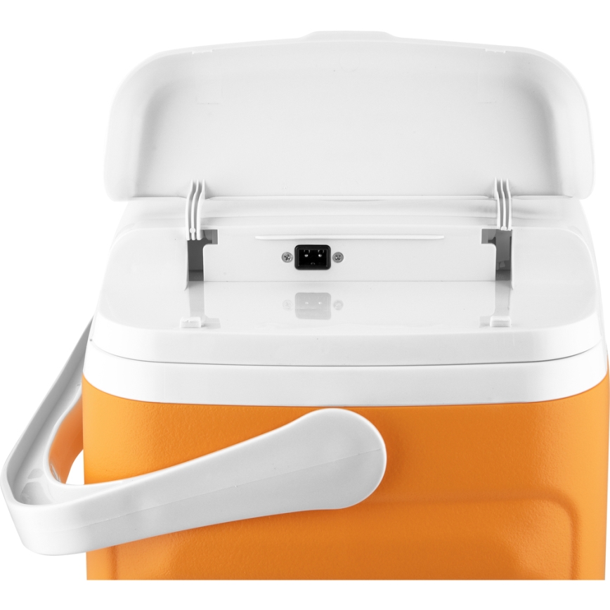 Sencor - Portabelt bilkylskåp 22 l 45W/12V orange/vit