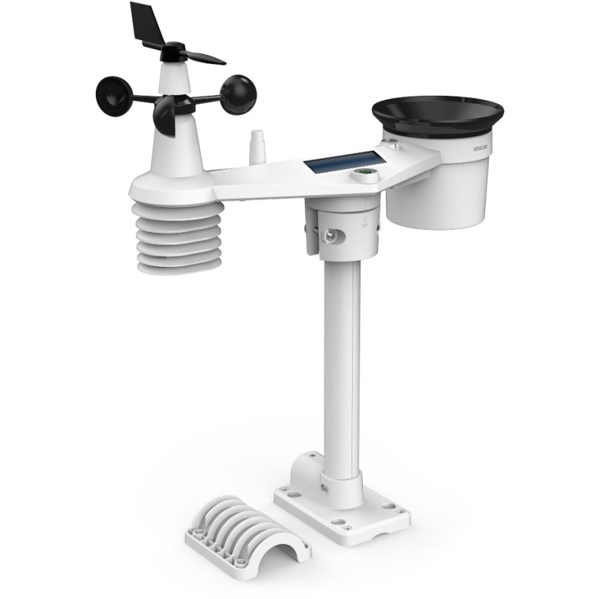 Sencor - Professionell väderstation med färgglad LCD-skärm 1xCR2032 Wi-Fi Tuya