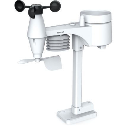 Sencor - Professionell väderstation med LCD-färgskärm1xCR2032 Wi-Fi