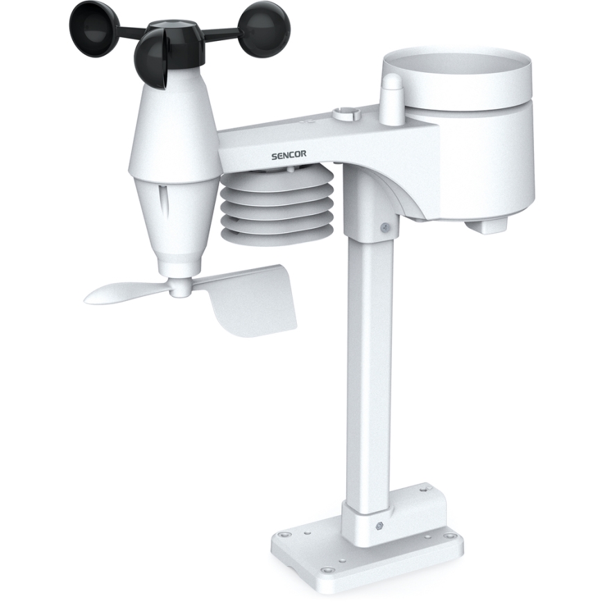 Sencor - Professionell väderstation med LCD-färgskärm1xCR2032 Wi-Fi