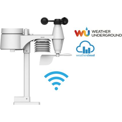 Sencor - Professionell väderstation med LCD-färgskärm1xCR2032 Wi-Fi