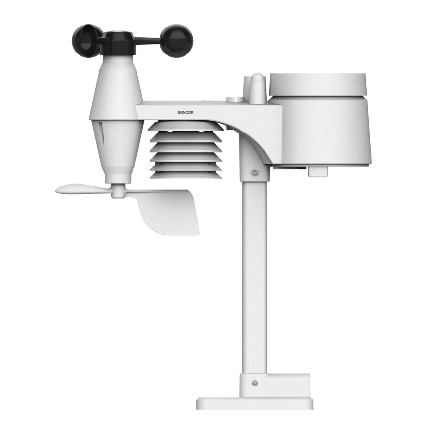 Sencor - Professionell väderstation med LCD-färgskärm1xCR2032 Wi-Fi