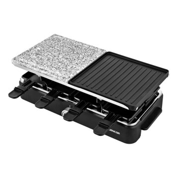 Sencor - Raclette grill med tillbehör 1400W/230V