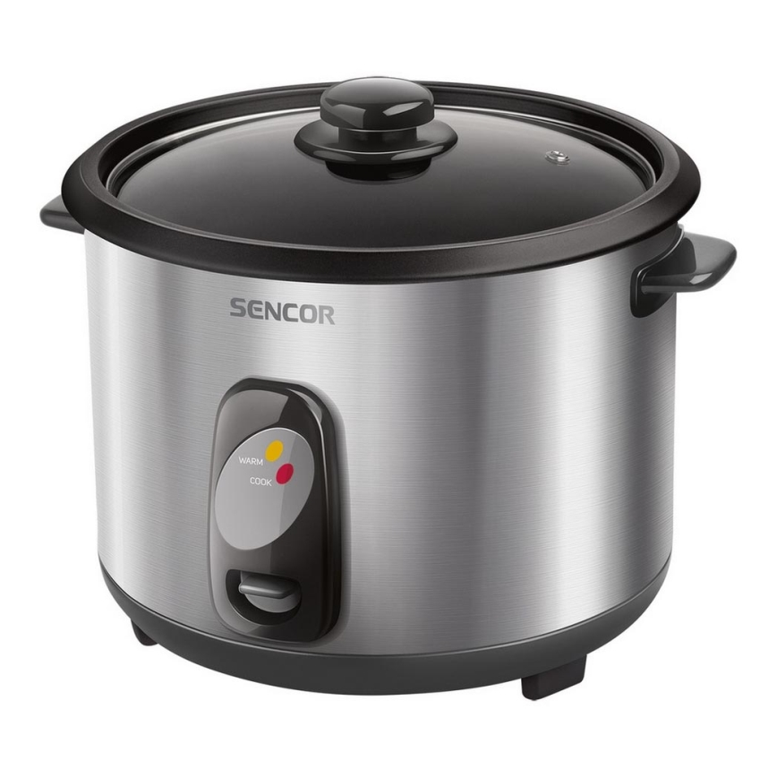Sencor - Riskokare 1000W/230V 2,8 l rostfritt stål