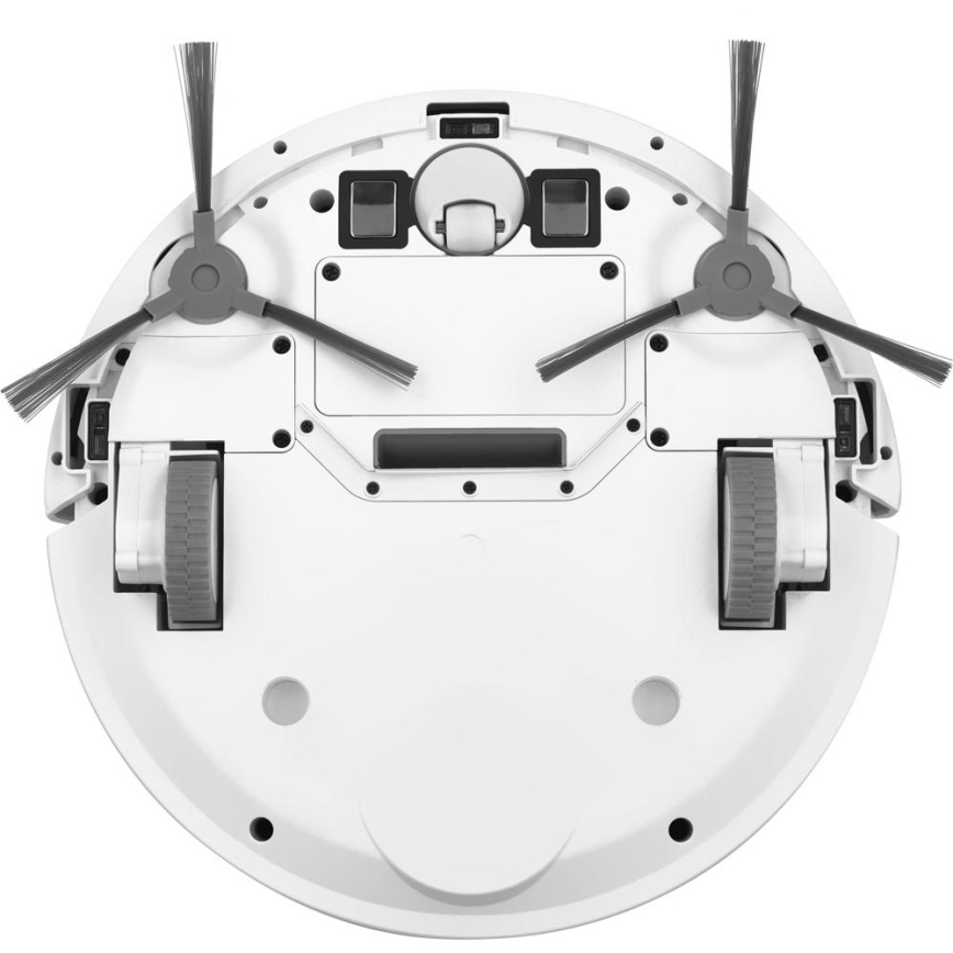 Sencor - Robotdammsugare med mopp 2i1 18W/1500 mAh vit + fjärrkontroll