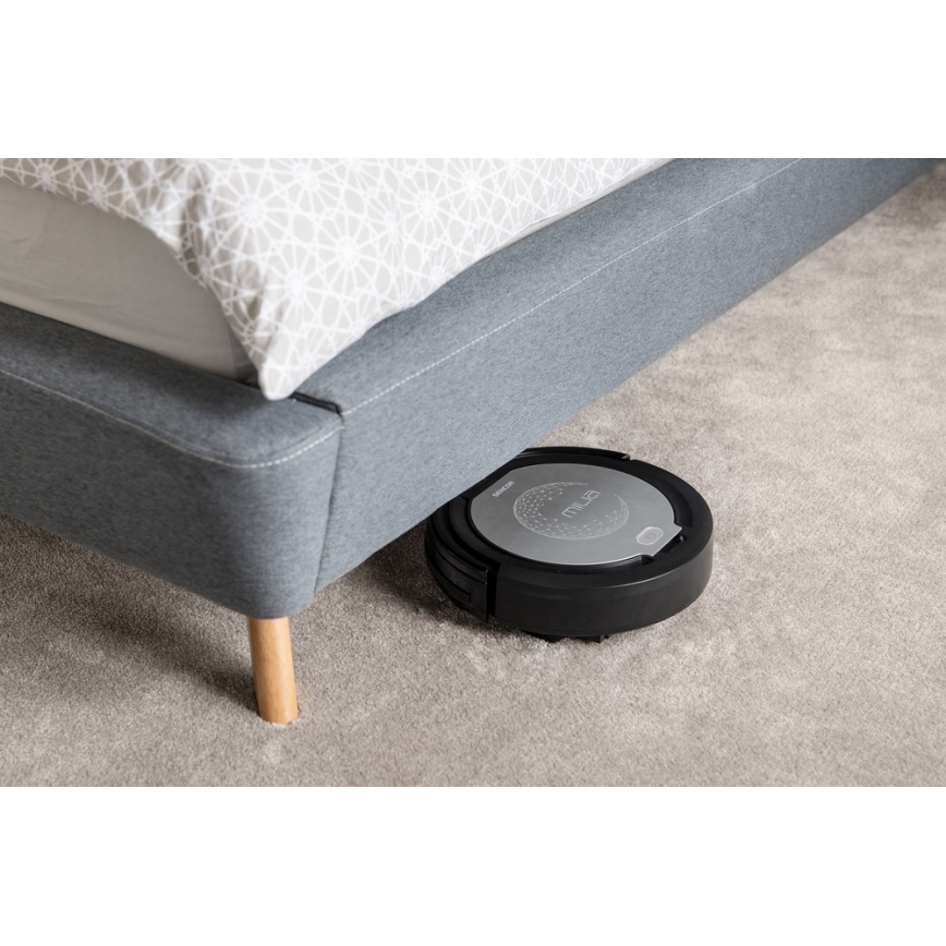 Sencor - Robotdammsugare med mopp 2in1 15W/14,4V 1500 mAh svart