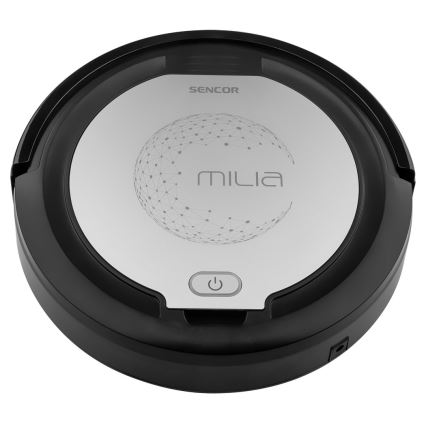 Sencor - Robotdammsugare med mopp 2in1 15W/14,4V 1500 mAh svart