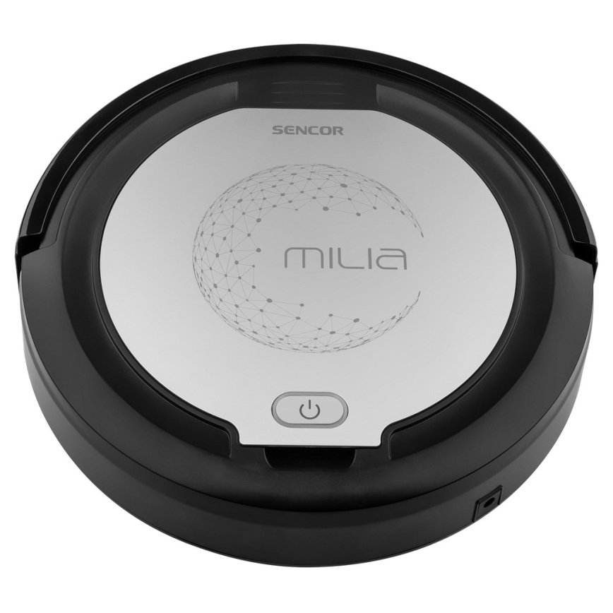 Sencor - Robotdammsugare med mopp 2in1 15W/14,4V 1500 mAh svart