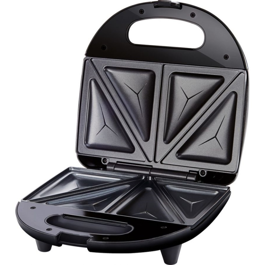 Sencor - Sandwich maker 700W/230V svart/silver