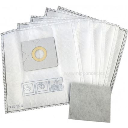 Sencor - SET 5x påsar + 1x mikrofilter till dammsugare