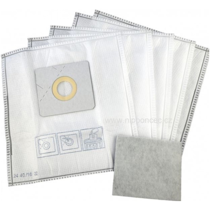 Sencor - SET 5x påsar + 1x mikrofilter till dammsugare