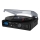 Sencor - Skivspelare med USB/SD/FM 8W/230V + fjärrkontroll
