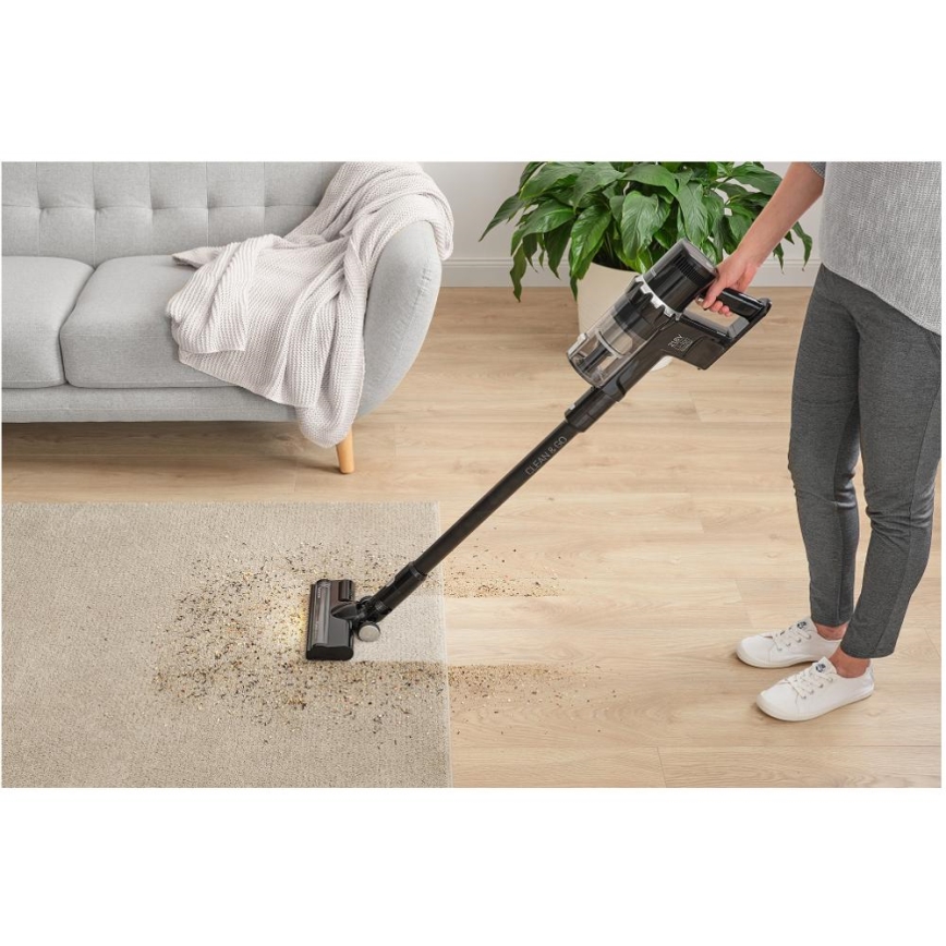 Sencor - Sladdlös stickdammsugare 2i1 250W/2200 mAh svart