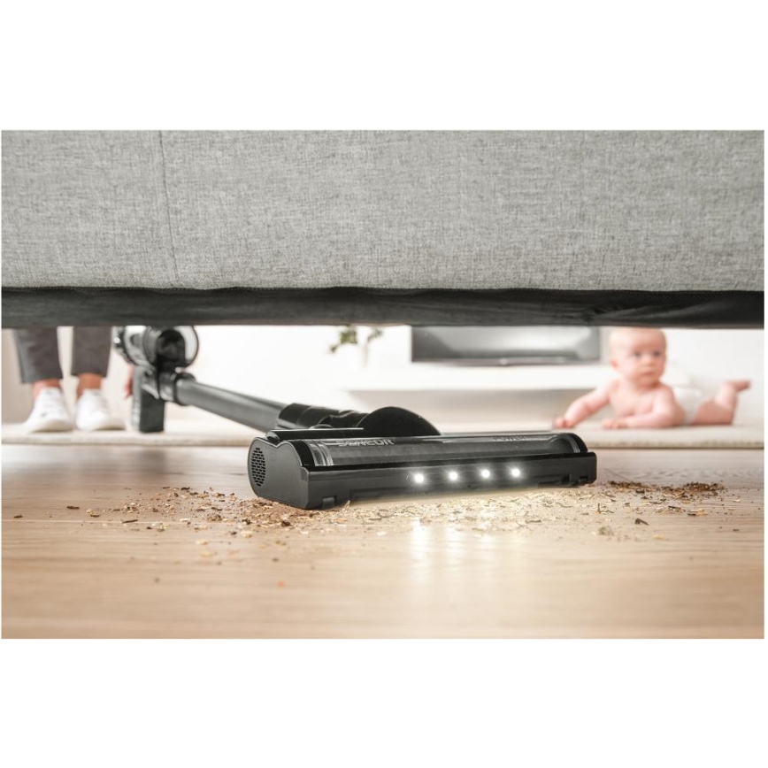 Sencor - Sladdlös stickdammsugare 2i1 250W/2200 mAh svart