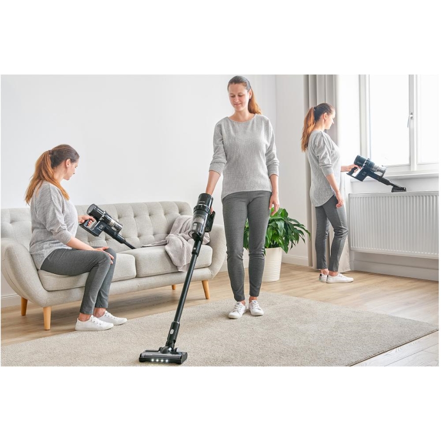 Sencor - Sladdlös stickdammsugare 2i1 250W/2200 mAh svart