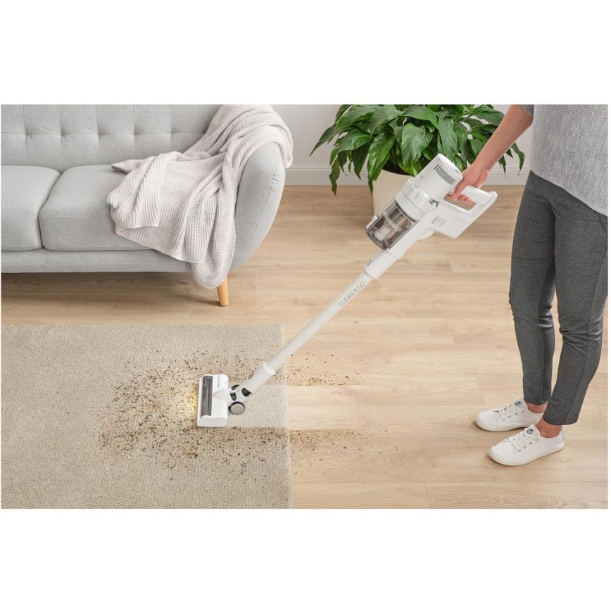 Sencor - Sladdlös stickdammsugare 2i1 250W/2200 mAh vit
